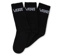 VANS - Womens Classic Crew Socks (4-7.5) 3 Pairs - Black - Casual Crew Socks