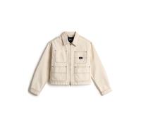 Vans Womens Emily Boxy Workwear Jacket - Beige Cotton - Size X-Large