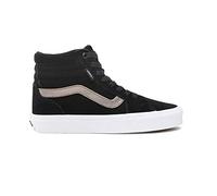 Vans Women's Filmore Hi Sneaker, (Suede Metallic) Black/Hematite, 4 UK (36.5 EU)