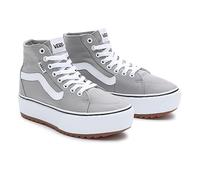 Vans Women's Filmore Hi Tapered Platform St Sneaker, Canvas Drizzle, 6.5 UK