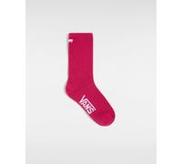 Vans Womens Kickin It Crew Sock 6.5-10 1 Pack Socks - Red - One Size