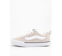Vans knu skool trainers in white & beige UK 3 (EU 35)