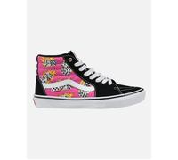 Vans Women's Leather Rubber Sole Shoes Women - Fuchsia Sneakers - Pink - Size: 7