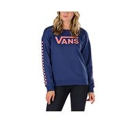vans Women's Low Rider Crew Sweatshirt, Crown Blue Kyq, S