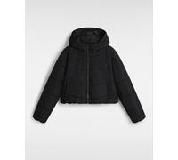 Vans Womens Mte Foundry Crop Puff Hood - Black - Size Small