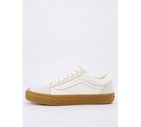 Vans Women's Old Skool Trainers, White, Size 3, Women White