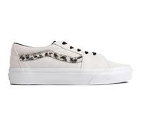 Vans Womens Sk8-low Trainers - White Suede - Size UK 7