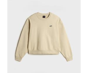 VANS - Womens Style 76 Crew Sweatshirt - Oatmeal - Casual L/S Fleece Top