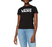 Vans Women's T-Shirt Flying V Crew TEE Black, XXL