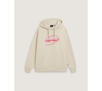 Vans Womens V2K Oversized Hoodie - Beige Cotton - Size 2XL