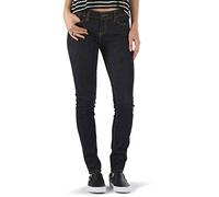Vans Women's W W Skinny Fit, Worn Rinse, Size 3 Blue