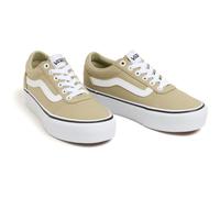 Vans Womens Ward Platform Low Rise Chunky Sole Trainers Sneakers Shoes