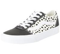 Vans Women's Ward Sneaker, Dots Black Ink, 3 UK