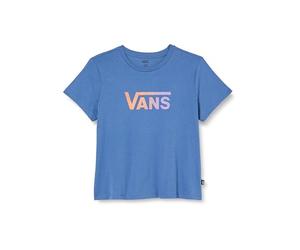 Vans Women's Wm Drop V Ss Crew-B T-Shirt, Bijou Blue, L