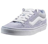 Vans Women's Caldrone Sneaker, Suede/MESH LT Blue, 3.5 UK
