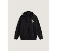 Vans - World Tour Loose Zip Pullover Hoodie, Man, Black, Size: L