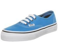 Vans Youth Authentic C Blue Jewel/Black Canvas Fashion Sports Skate Shoe VkUKlk2 3 UK
