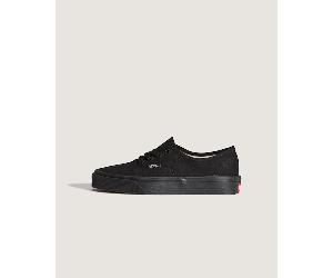 Vans - Youth Authentic Shoes (8-14 Years), Black, Size: 6