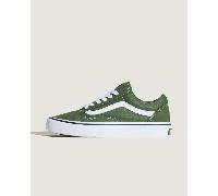 Vans - Youth Old Skool Shoes (8-14 Years), Green, Size: 3.5