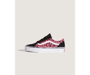 Vans - Youth Old Skool Shoes (8-14 Years), Pink, Size: 4