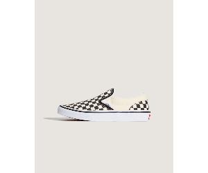 Vans - Youth Slip-On Shoes (8-14 Years), Black, Size: 4