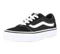 Unisex Kids Yt Ward Sneaker Black Suede Canvas Black White C24 13 UK Child