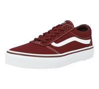 Vans YT Ward Port Royale Trainers Lace-Up Sidestripe Waffle Outsole Shoes