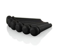VANSON High Quality Ebony Bridge Pins for Acoustic Guitars/String Pegs