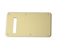 VANSON Premium Quality Tremolo Cover Backplate to fit Fender USA, MEX Stratocaster Strat (1 Ply, Ivory)