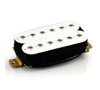 VANSON White High Output Hex-pole White Humbucker Bridge Pickup, for Ibanez, Epiphone, Stratocaster, etc. (Bridge, White)