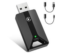 Vanstaki H2 CarPlay Wireless Adapter for iOS, Plug and Play, Convert Wired to Wireless, Automatic Reconnection, Compatible with iOS 10+ & Cars with Wired CarPlay