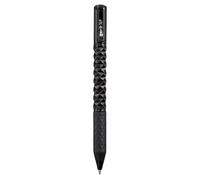 Vansza Ballpoint Pens, Crush Pen, Shape Shifting Quick Dry 0.5mm Switchpen Contoured Silicone Grip with Ergonomic Support, Gel ink Pens for Doctors Teachers Designers (black)