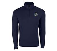 Vantage Apparel Minor League Baseball Myrtle Beach Pelicans Men's 1/4 Zip Pull Over Top, X-Large, Navy