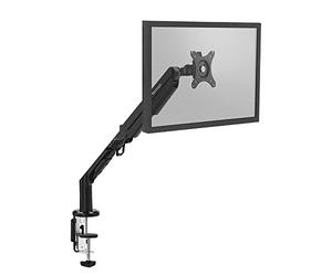 Vantage Premium Monitor Single Arm Bracket VESA 75 & 100 Maximum 3-12 kg for 17-36 Inch Screens with Gas Lift Rotatable Tilt Swivel Black