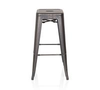VANTAGGIO HIGH - Bar stool Black / Gold