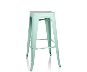 VANTAGGIO HIGH - Bar stool Pastel Green matt