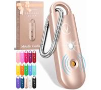 Vantamo Personal Alarms for Women with Strobe LED Light, Extra Loud 130dB Self Defense Keychain with 2 Dynamics, Unique Panic Alarm with Keychain & Keyring for Bag or Backpack and Low Battery Notice