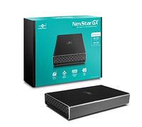 Vantec NexStar Gx USB 3.1 Gen 2 Type-C 2.5” SATA SSD/HDD Enclosure for 9.5mm & 7mm Height Drive; Comes with C to C and C to A Cable; Aluminum Casing; (NST-271C31-BK),Black