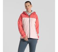 Craghoppers Women's Vanth Waterproof Jacket Deep Coral / Pink Peach