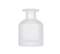 VANTOBEST 150ml/5oz Empty Glass Diffuser Bottle Diffuser Jars Aromatherapy Storage Container Fragrance Accessories Use (Matte Transparent)