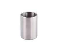 VANTOBEST 2x3.15Inch Stainless Steel Utensil Holder for Fruit Forks Spoons Kitchen Tools Countertop Jar Cup Organizer (Silver-Tone)