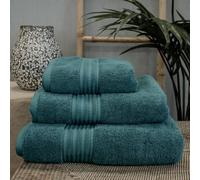 Vantona Luxe Bath Towel, 100% Cotton, 700 GSM, Teal Contemporary Style
