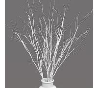VANTREE 10 PCS Artificial Branches Curly Willow Branches Olive Branches for Vases,30.7 Inches Faux Branches Decorative Branches Sticks for Flower Arrangements,Decorative Plants for Wooden Vase Decor