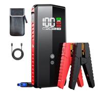 VANTRUE JS1 Power Pack, 3000A Peak Current, 20000mAh, 12V Car Jump Starter, LED Display & Emergency Lighting, Battery Cable, 7.5L Gas/6L Diesel, PD 65W Quick Charge