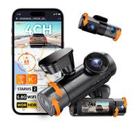 Vantrue N5S 4 Channel 360° All Sides Dash Cam STARVIS 2 IR Night Vision 2.7K