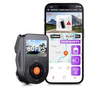VANTRUE S1 Pro 1CH 2.5K 60FPS Hidden Dash Cam 5GHz WiFi ADAS, STARVIS 2 Platepix Night Vision, HDR Dashcam Car Front Voice Control Dash Cam, GPS, 15 Second Pre-recording Buffer Parking Mode, Max 1TB