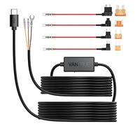 VANTRUE USB-C 2 Level Hardwire Kit with ACC Fuse for N5(S)/N4 Pro(S)/N4(S)/N2X/E360/S1 Pro(MAX)/E1 Pro/E1/E1 Lite/E2/E3/X4S/N2 Pro(USB-C)/N2S/S2 Dashcam, 12V/24V to 5V Low Voltage Protection, 11.5ft