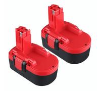 VANTTECH 18V 4.8Ah Ni-MH BAT025 Replacement for Bosch 18V Battery BAT181 BAT025 BAT180 BAT026 BAT160 BAT189 GSR18Compatible with Bosch 18V Cordless Tools - 2 Pack