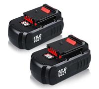 VANTTECH 2Pack 4.8Ah PC18B 18 Volt Replacement for Porter Cable 18V Battery Ni-Mh PCC489N PC18BLEX Compatible with Porter Cable 18V Cordless Power Tools and Battery Charger PCMVC PCXMVC