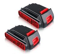 VANTTECH 3.0Ah 2-Pack Replacement for Black and Decker 20V Battery Lithium-Ion Cordless Tools, Compatible with LBXR20 LBXR2020-OPE BL2018 BL1518 LB20 LBX20 Drill Trimmer Hedge Cutter Mower